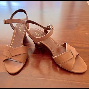 LAUREN Ralph Lauren Wedge Sandals *BUNDLE FOR DEALS*